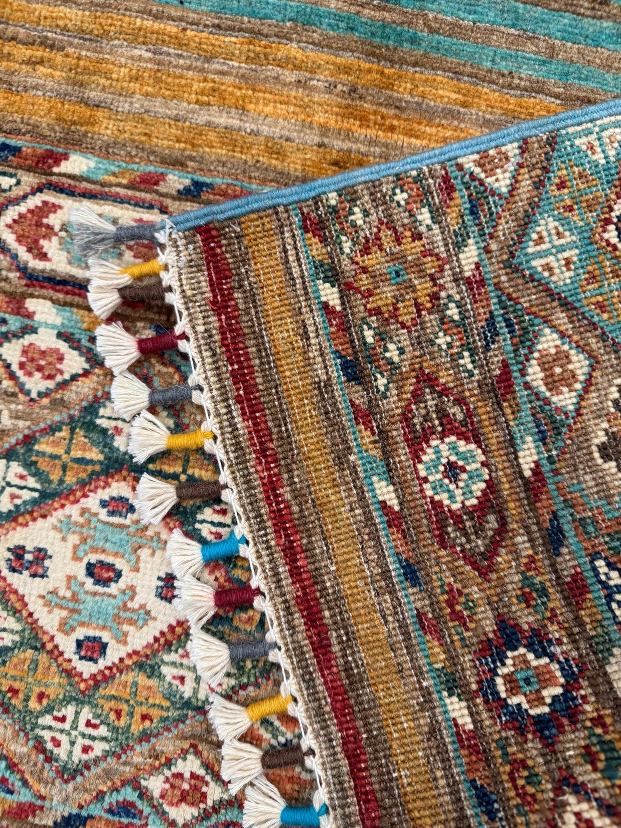Khurjeen Rug - 123 cm x 102 cm