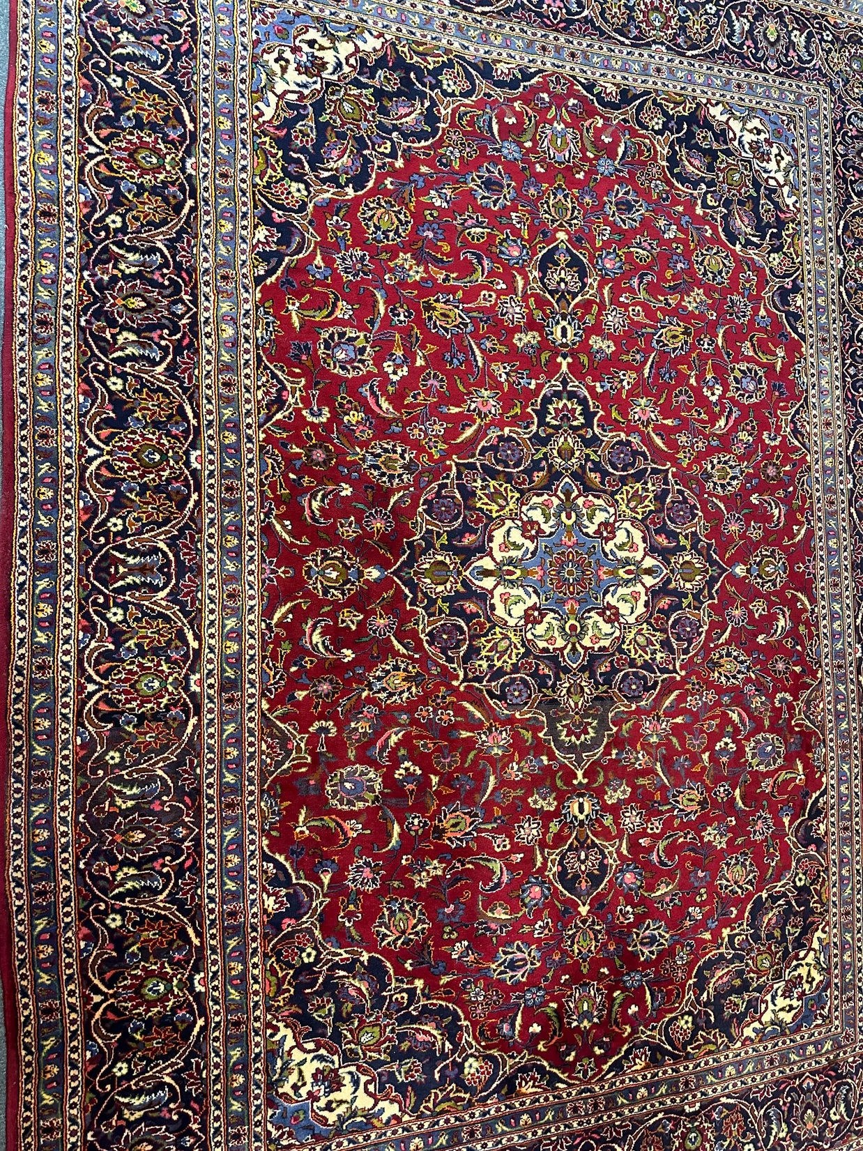 Persian Kashan Pure Wool Pile Hand knotted 390cm x290