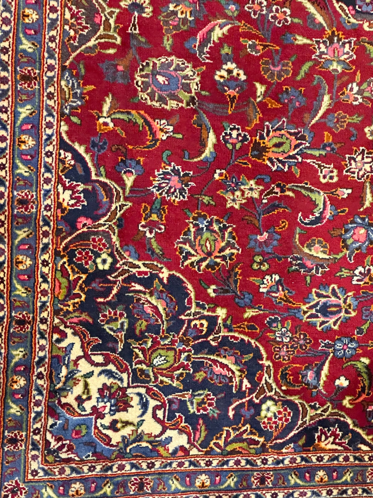 Persian Kashan Pure Wool Pile Hand knotted 390cm x290