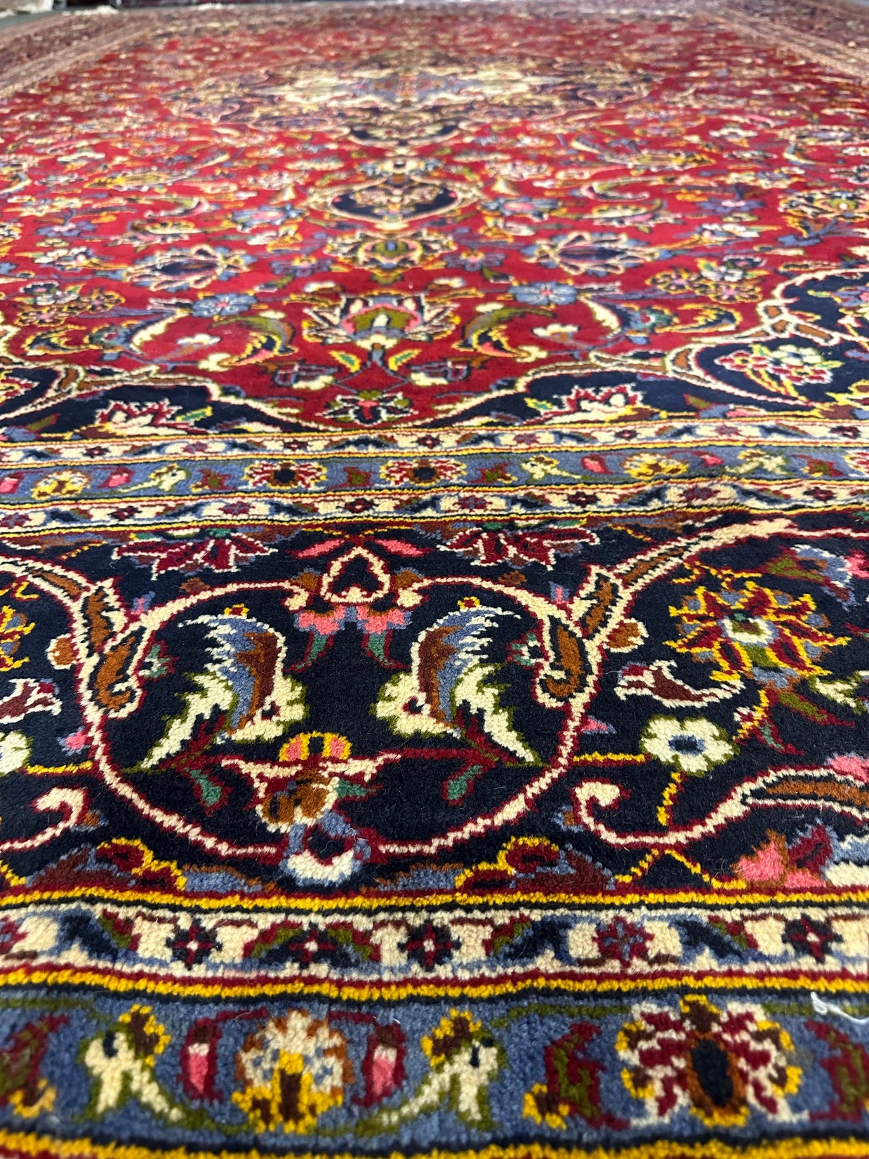 Persian Kashan Pure Wool Pile Hand knotted 390cm x290
