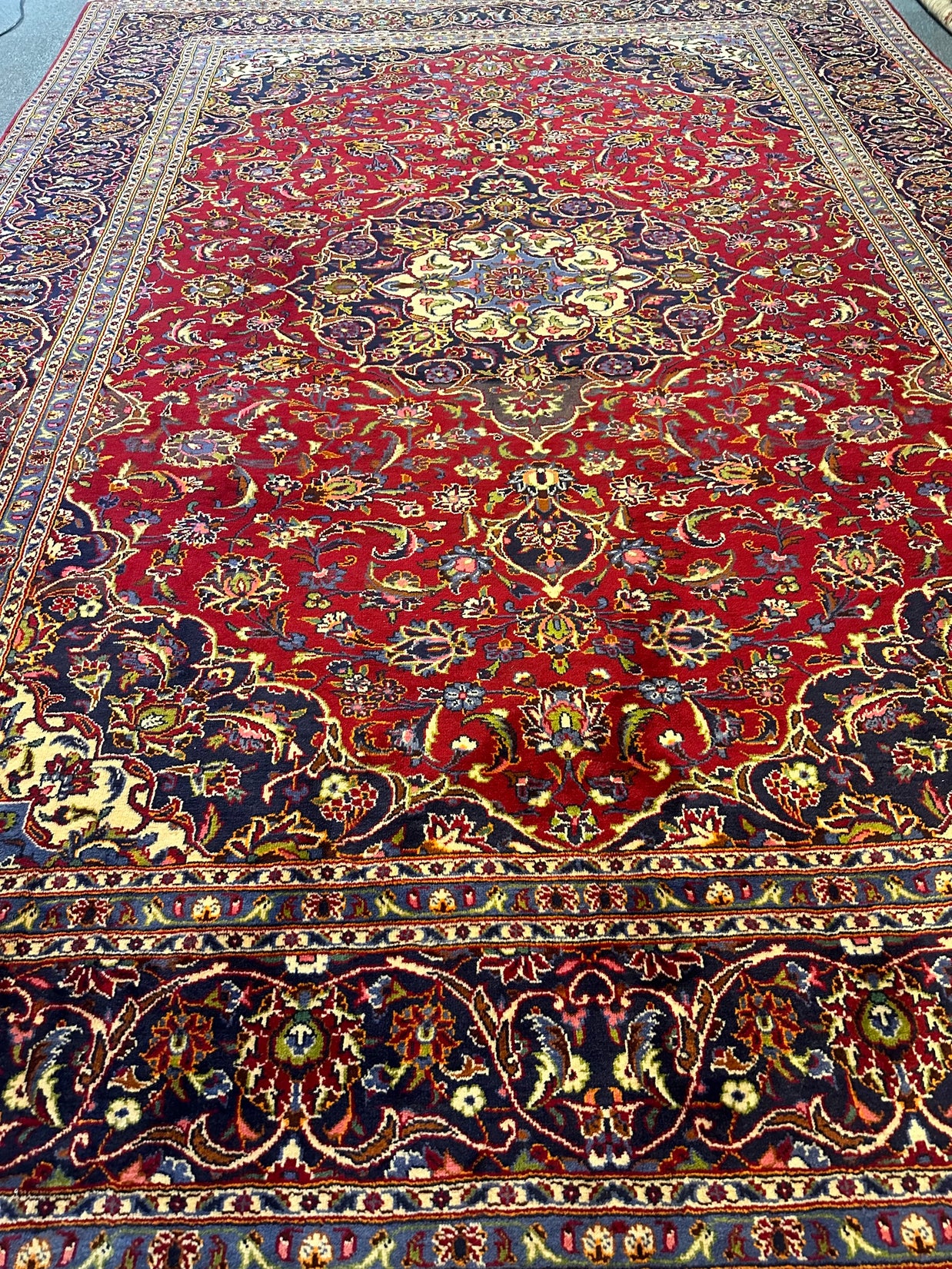 Persian Kashan Pure Wool Pile Hand knotted 390cm x290