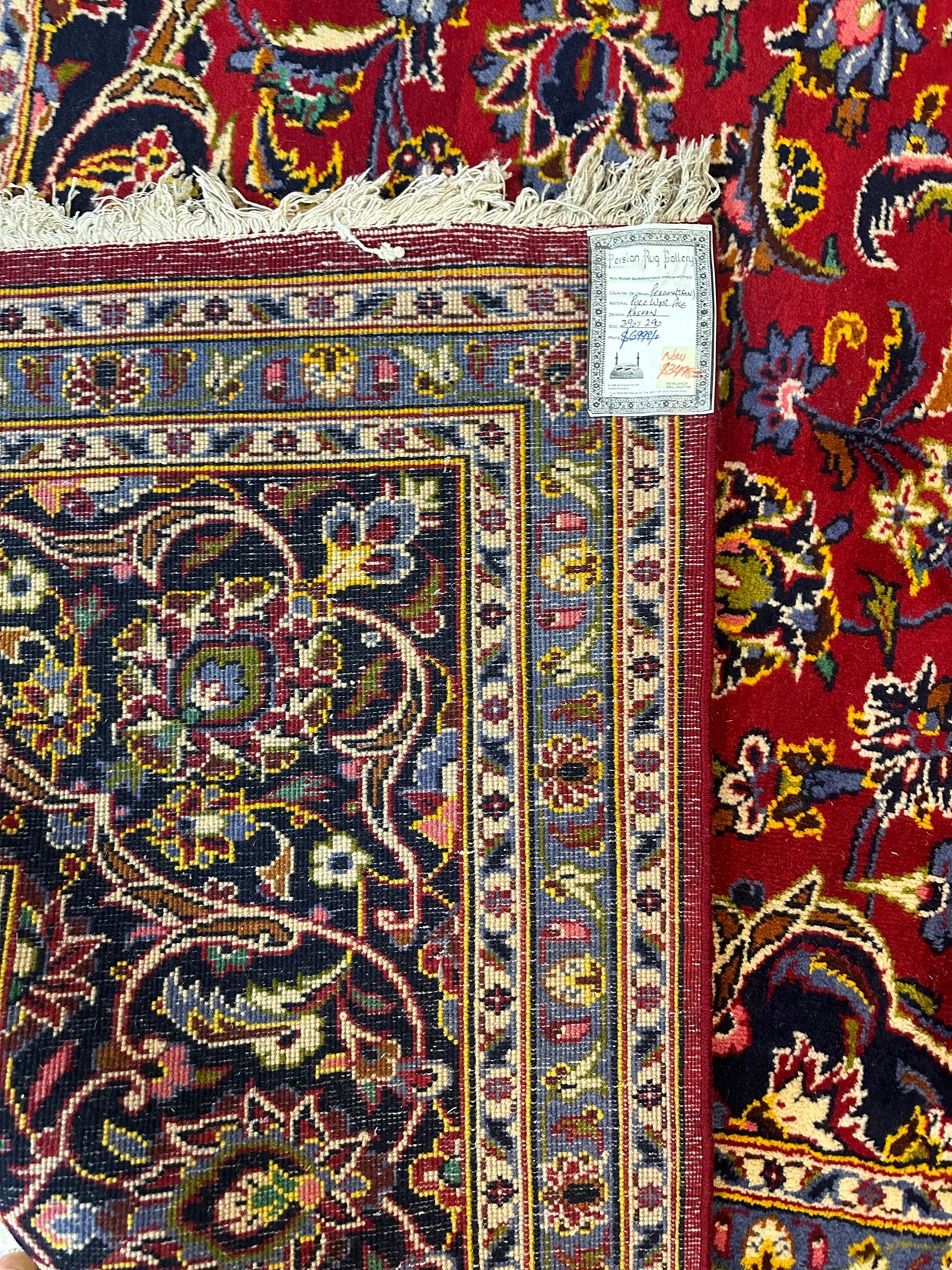 Persian Kashan Pure Wool Pile Hand knotted 390cm x290