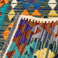 Chobi Kilim Rug - 97 cm x 56 cm