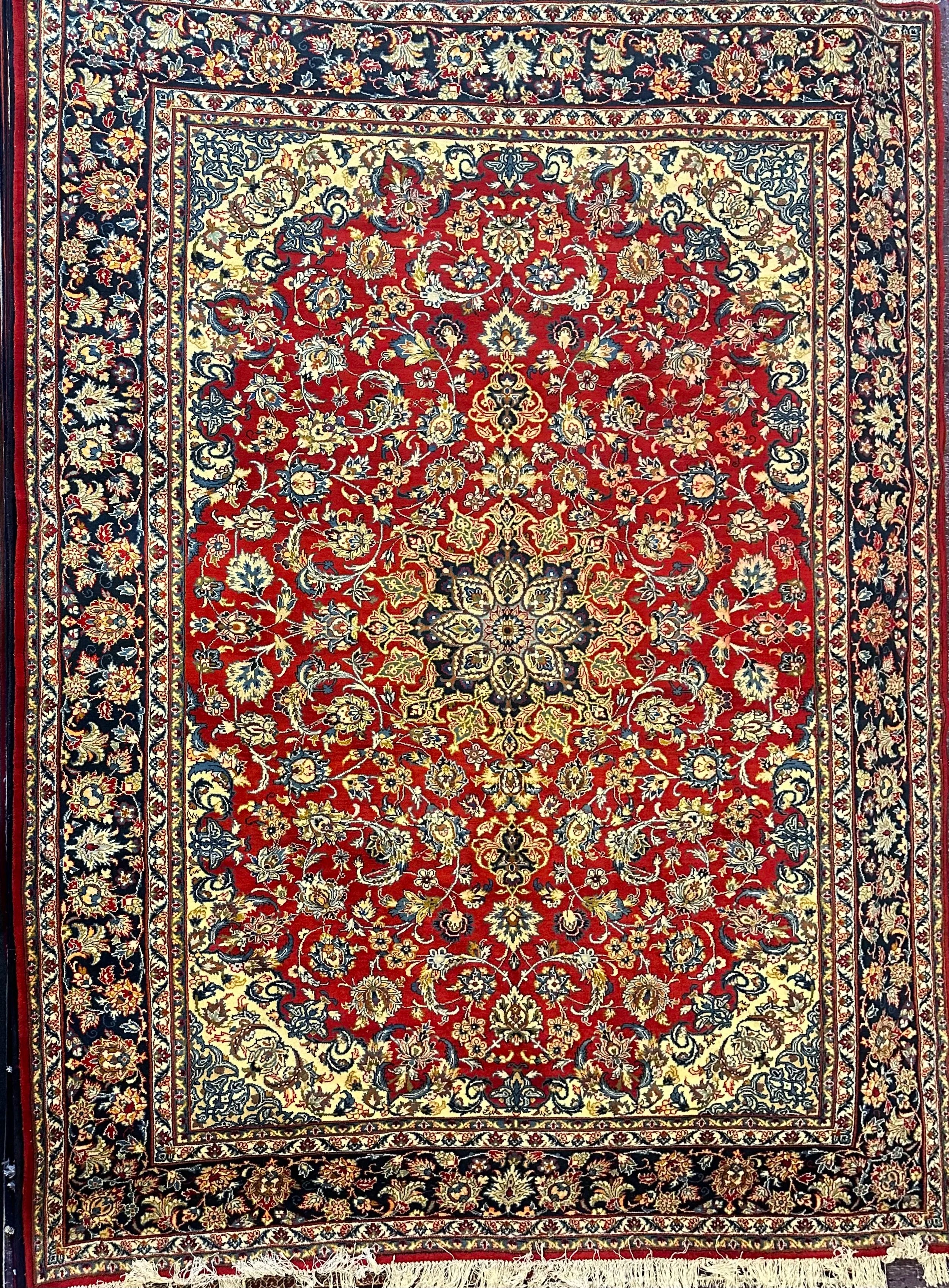Persian Tabriz old pure wool hand knotted Rug 385cm x 290cm