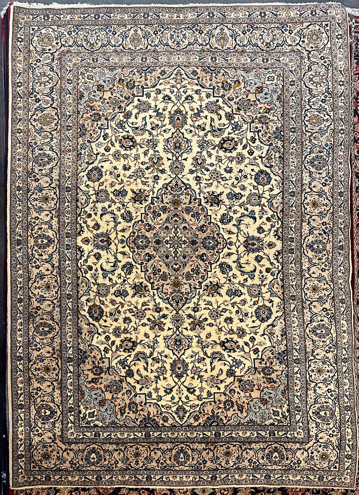 Persian Kashan pure wool pile hand knotted from Iran 353cm x 247