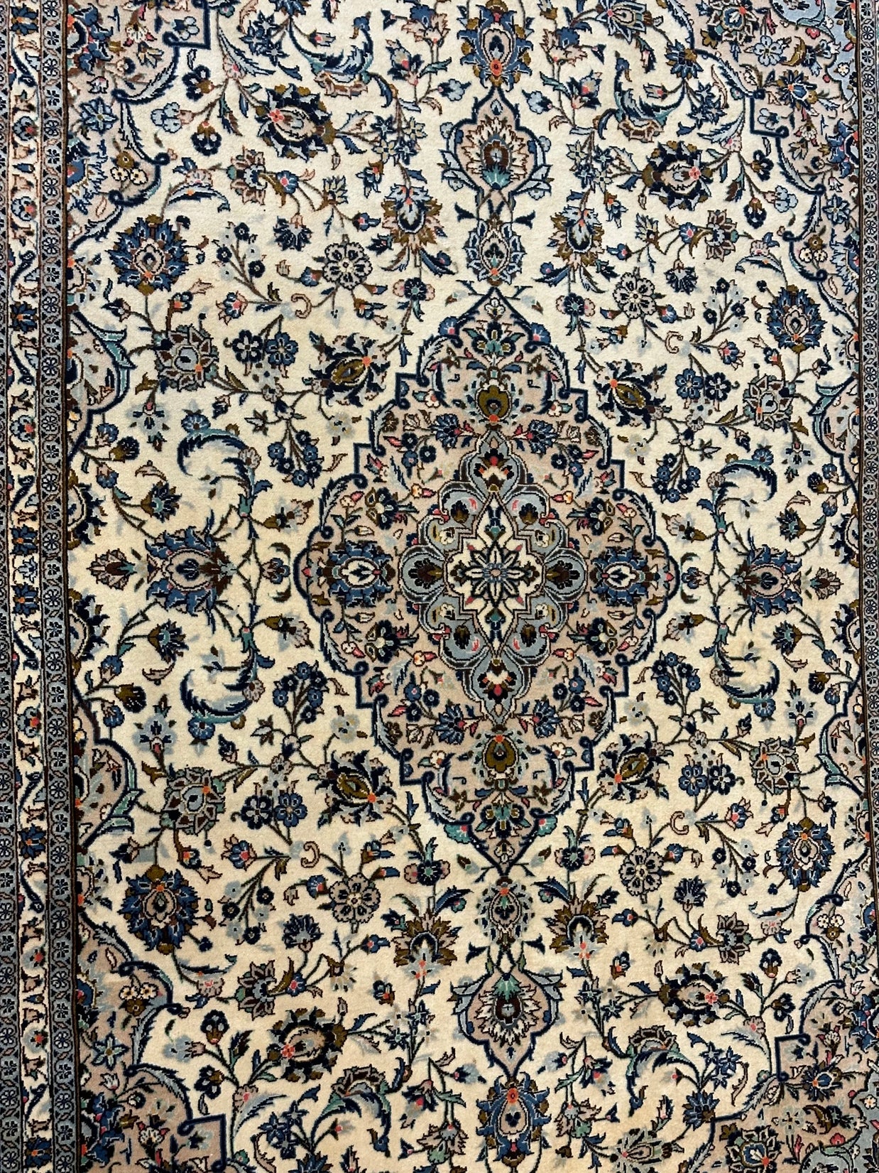 Persian Kashan pure wool pile hand knotted from Iran 353cm x 247