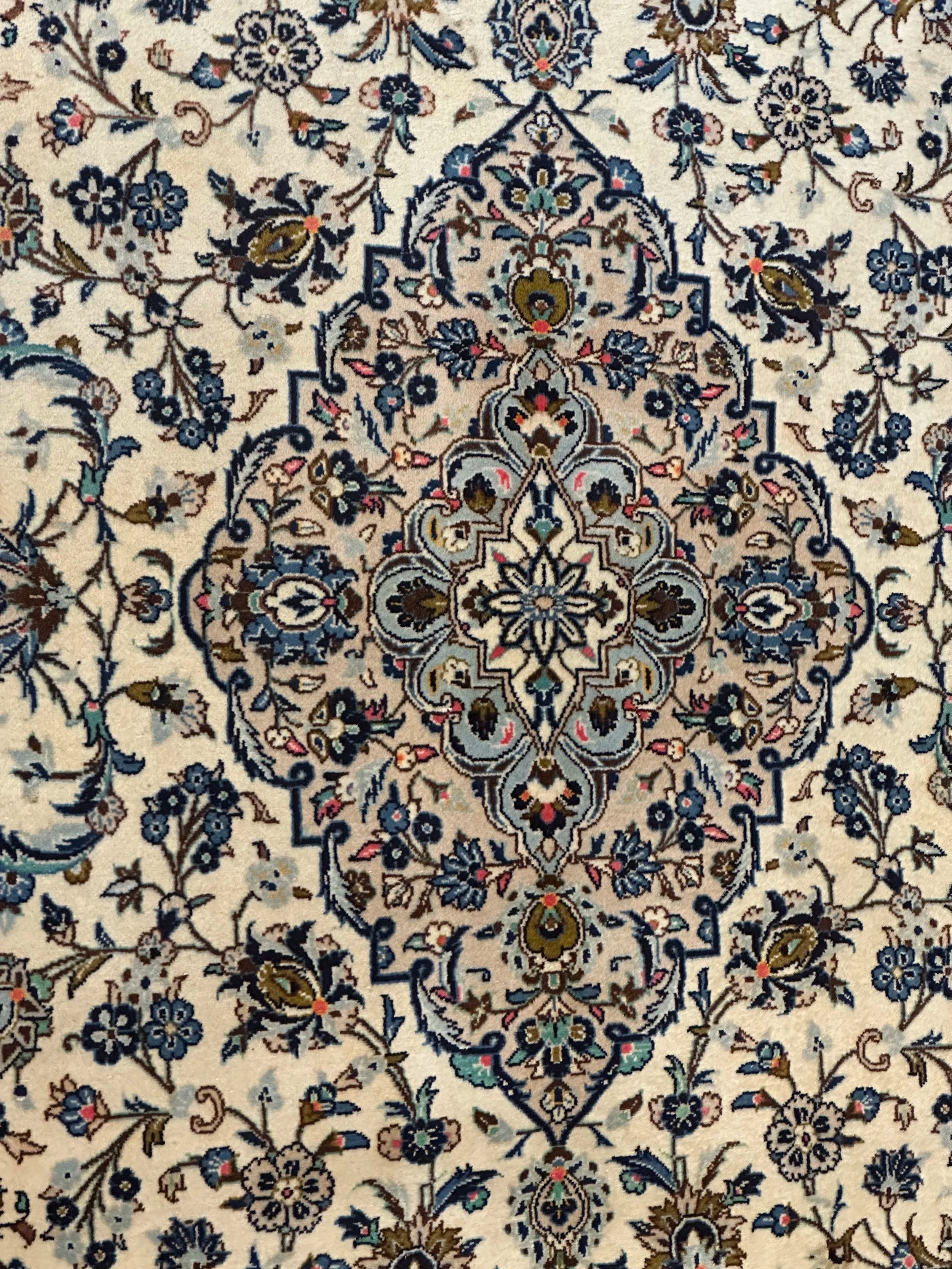 Persian Kashan pure wool pile hand knotted from Iran 353cm x 247