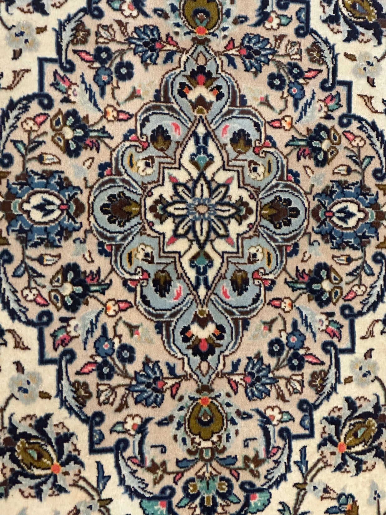 Persian Kashan pure wool pile hand knotted from Iran 353cm x 247