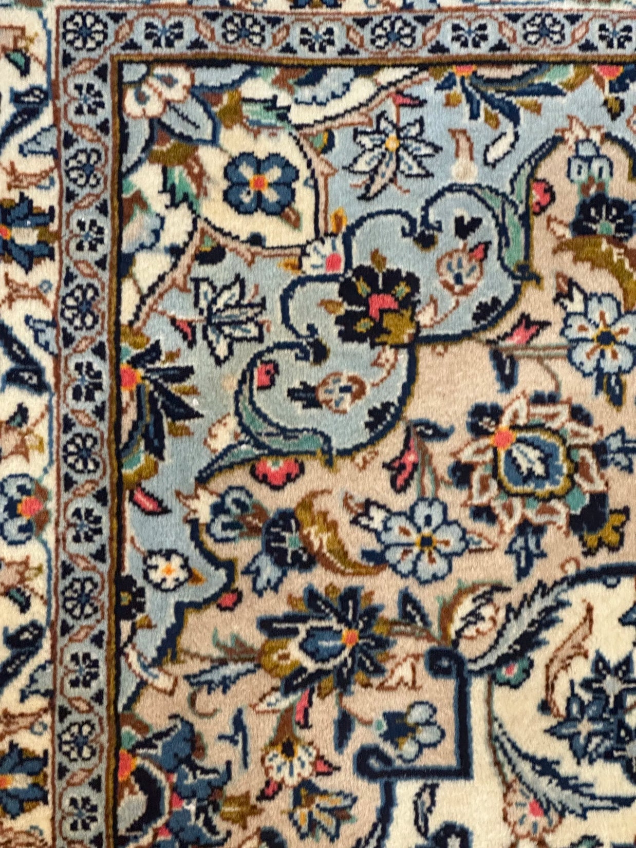 Persian Kashan pure wool pile hand knotted from Iran 353cm x 247