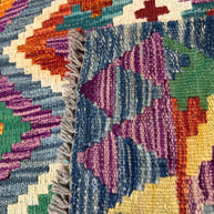 Chobi Kilim Rug - 89 cm x 63 cm