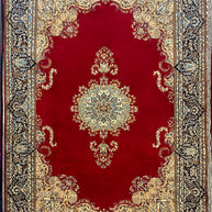 Persian Kerman Pure Wool Pile Hand Knotted Rug from Iran 347cm x 238cm