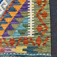 Chobi Kilim Rug - 89 cm x 68 cm