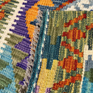 Chobi Kilim Rug - 89 cm x 68 cm