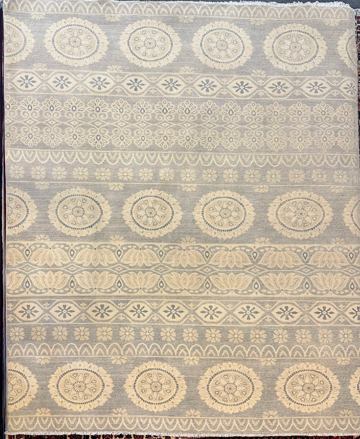 Afghan Modern Chab rang Natural dye wool hand knotted 300x 250cm