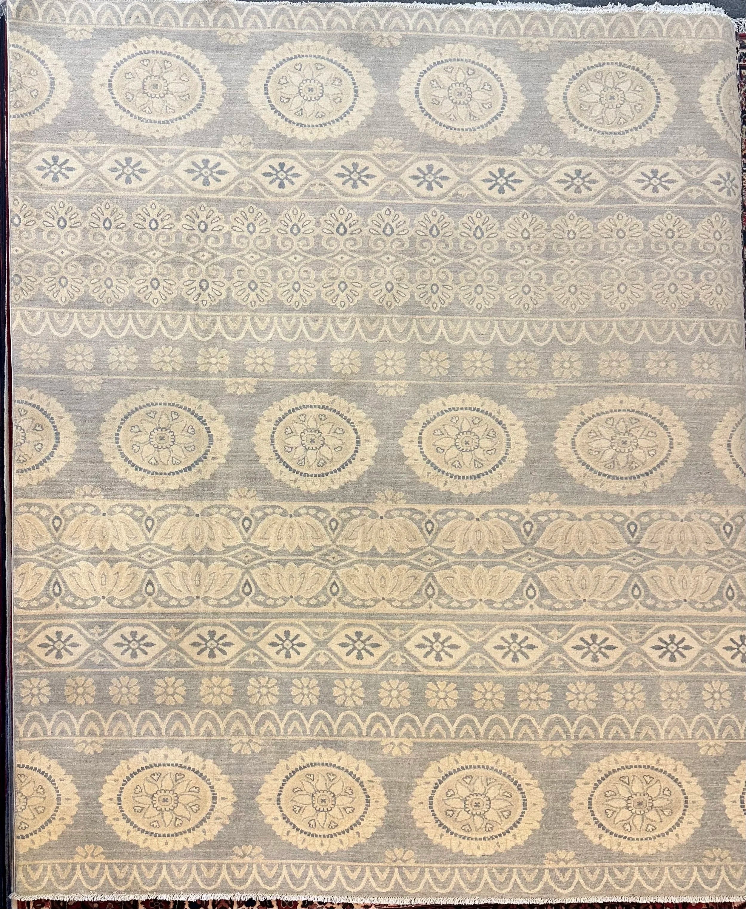 Afghan Modern Chab rang Natural dye wool hand knotted 300x 250cm