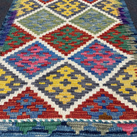 Chobi Kilim Rug - 84 cm x 63 cm
