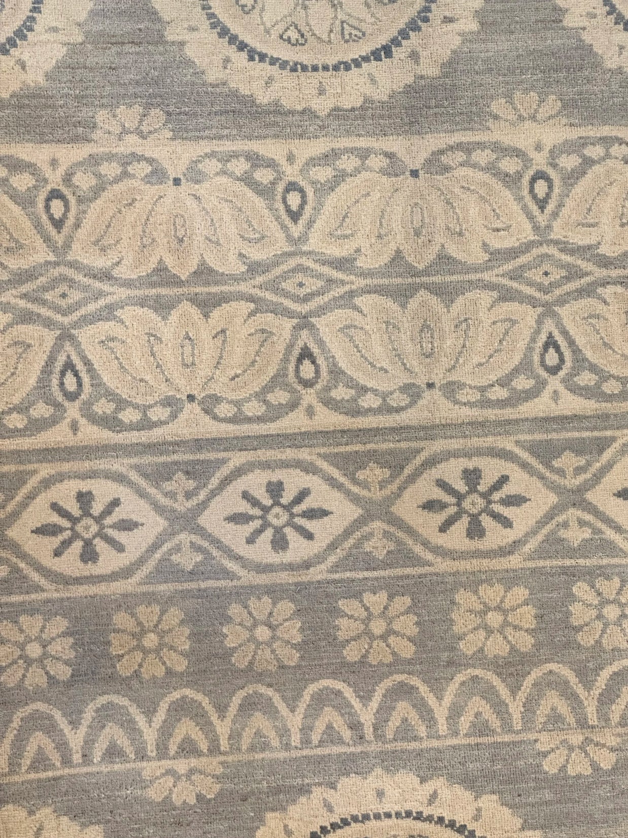 Afghan Modern Chab rang Natural dye wool hand knotted 300x 250cm