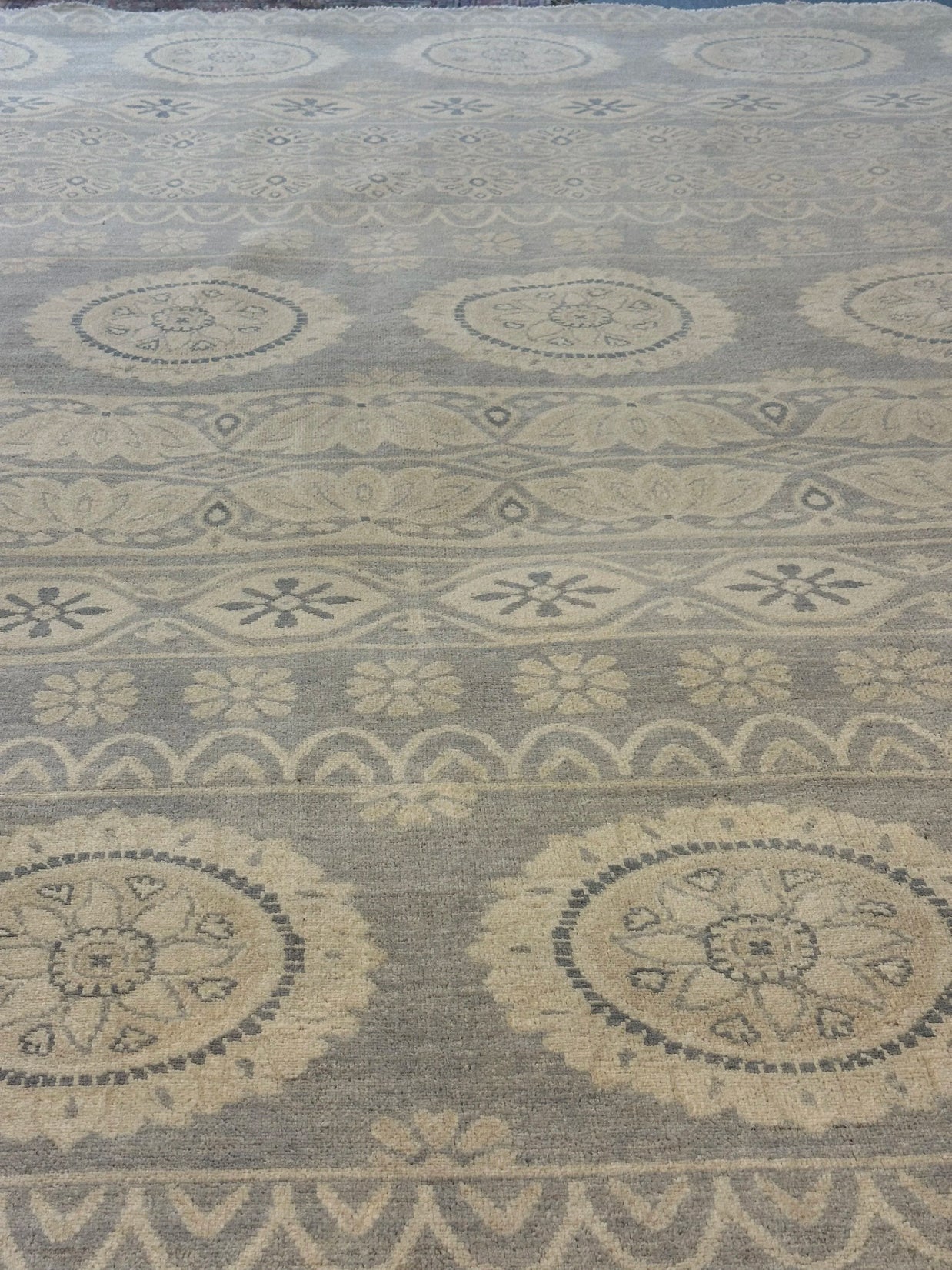 Afghan Modern Chab rang Natural dye wool hand knotted 300x 250cm
