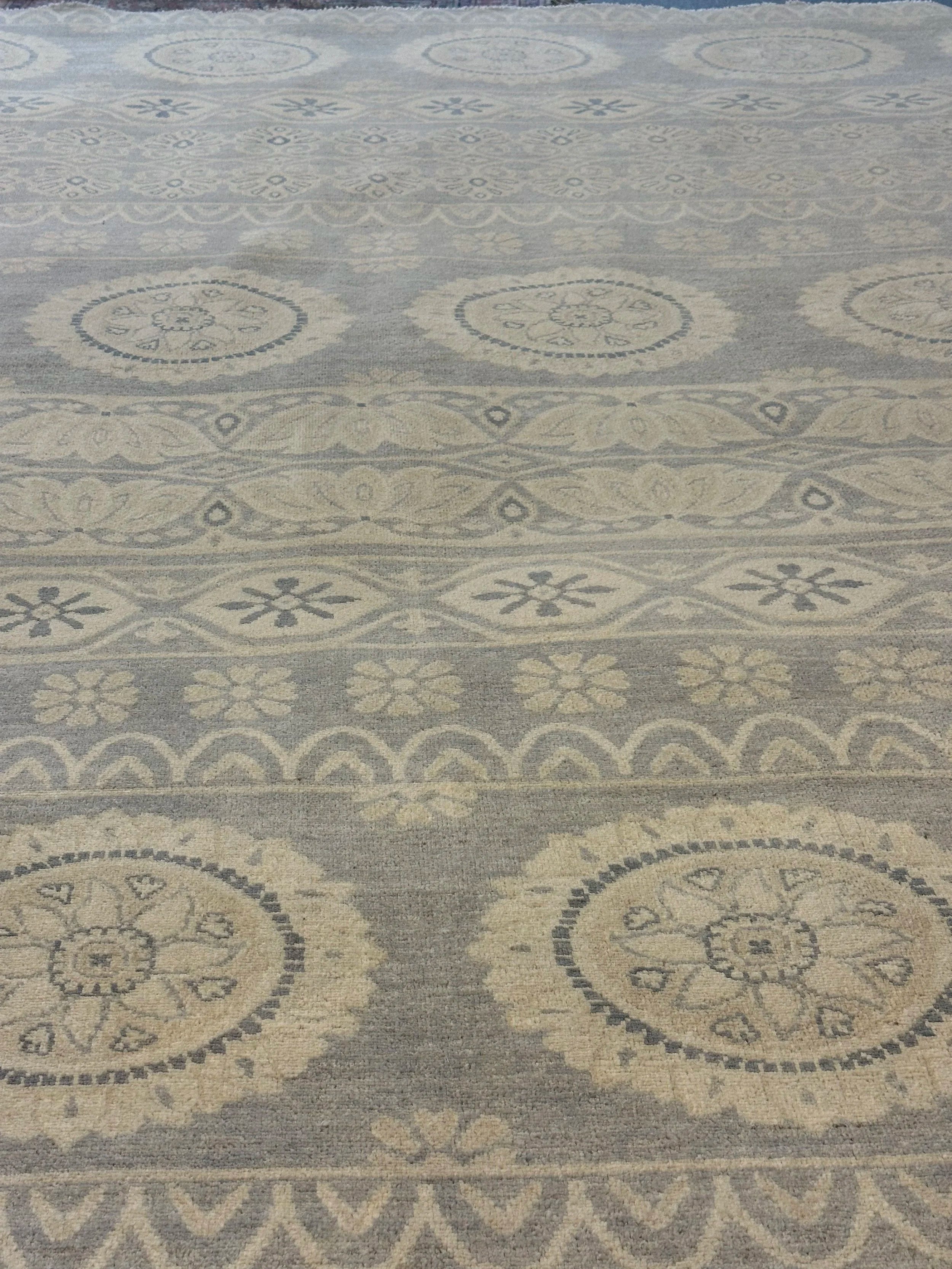 Afghan Modern Chab rang Natural dye wool hand knotted 300x 250cm