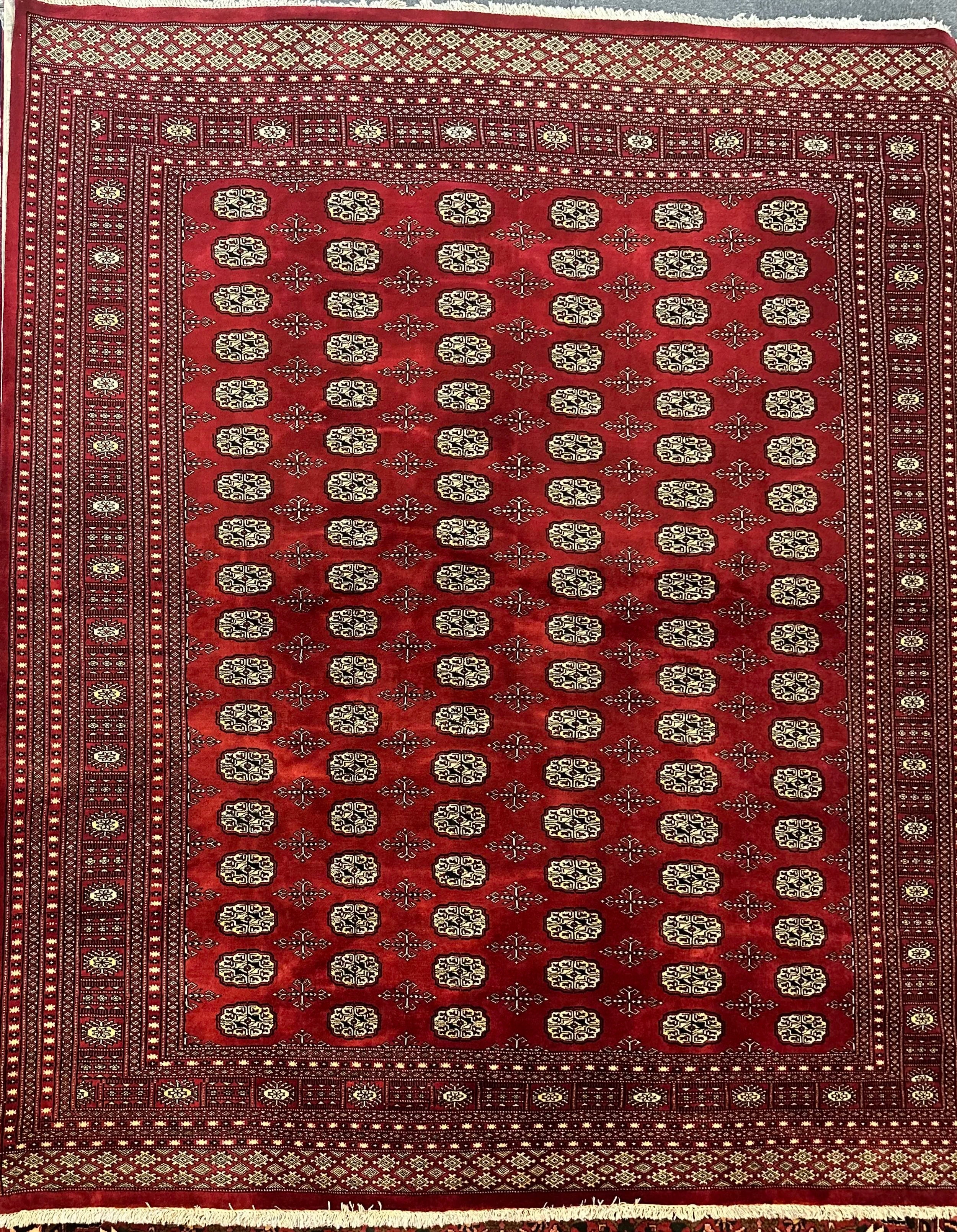 Princess Bohkara NZ wool Hand Knotted Rug 298cm X 252cm