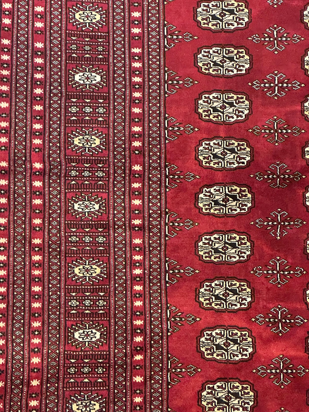 Princess Bohkara NZ wool Hand Knotted Rug 298cm X 252cm
