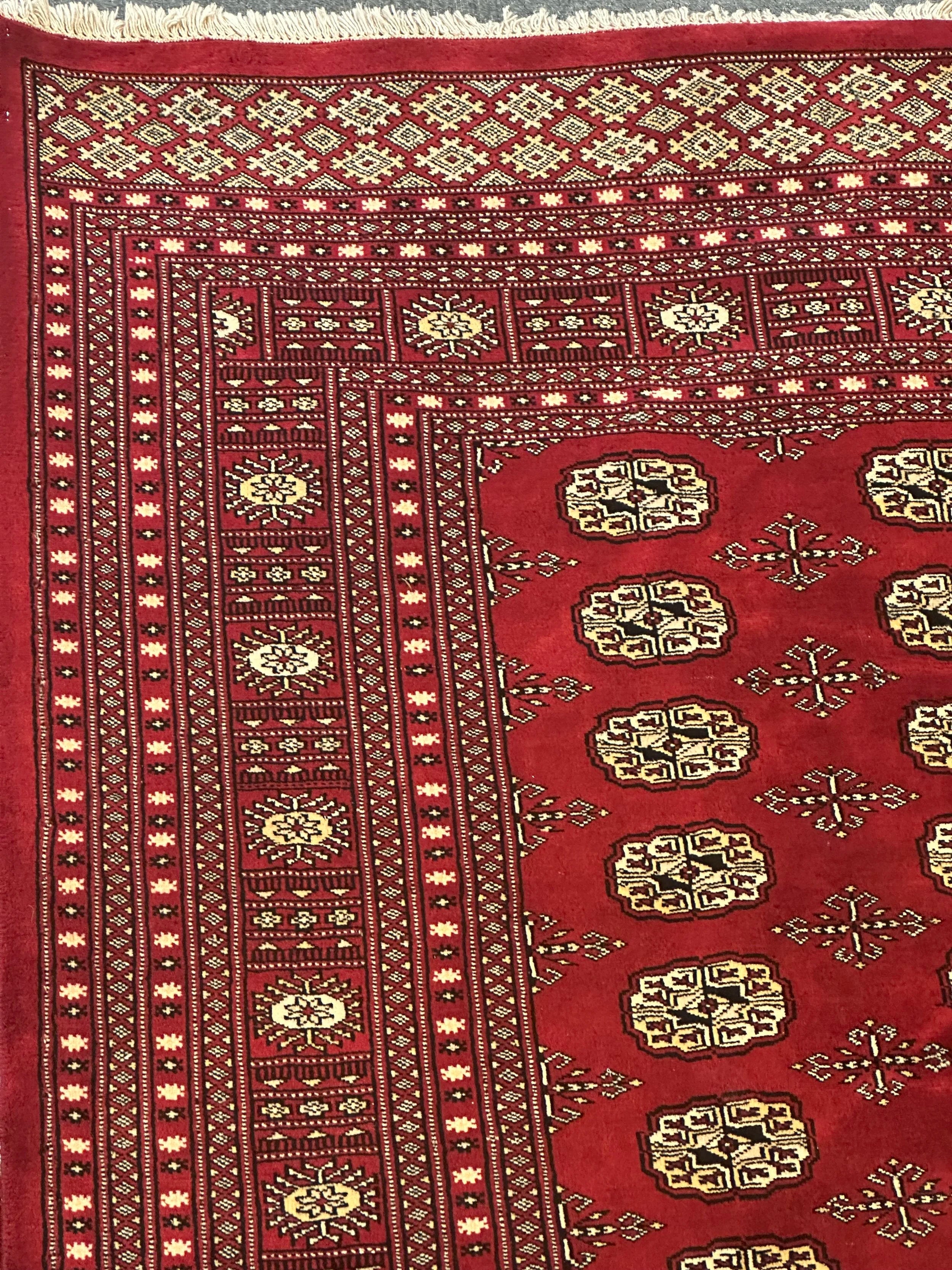 Princess Bohkara NZ wool Hand Knotted Rug 298cm X 252cm