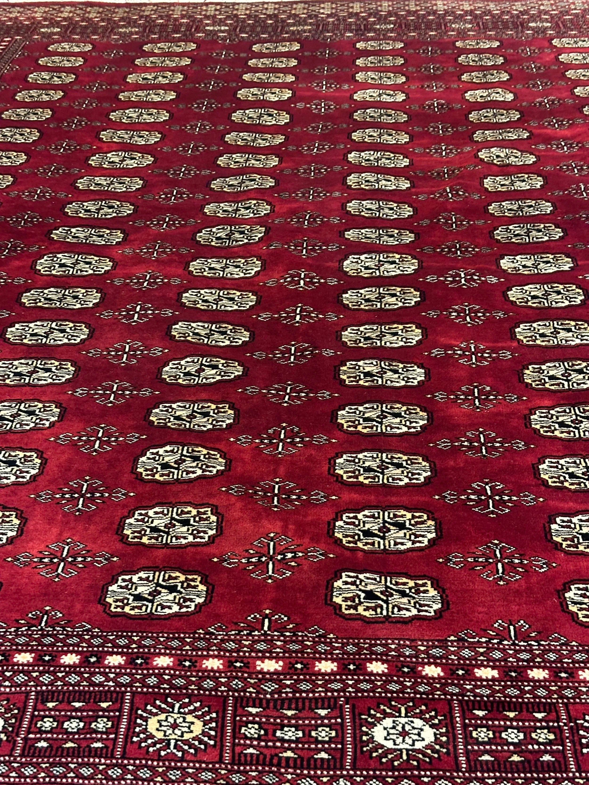 Princess Bohkara NZ wool Hand Knotted Rug 298cm X 252cm