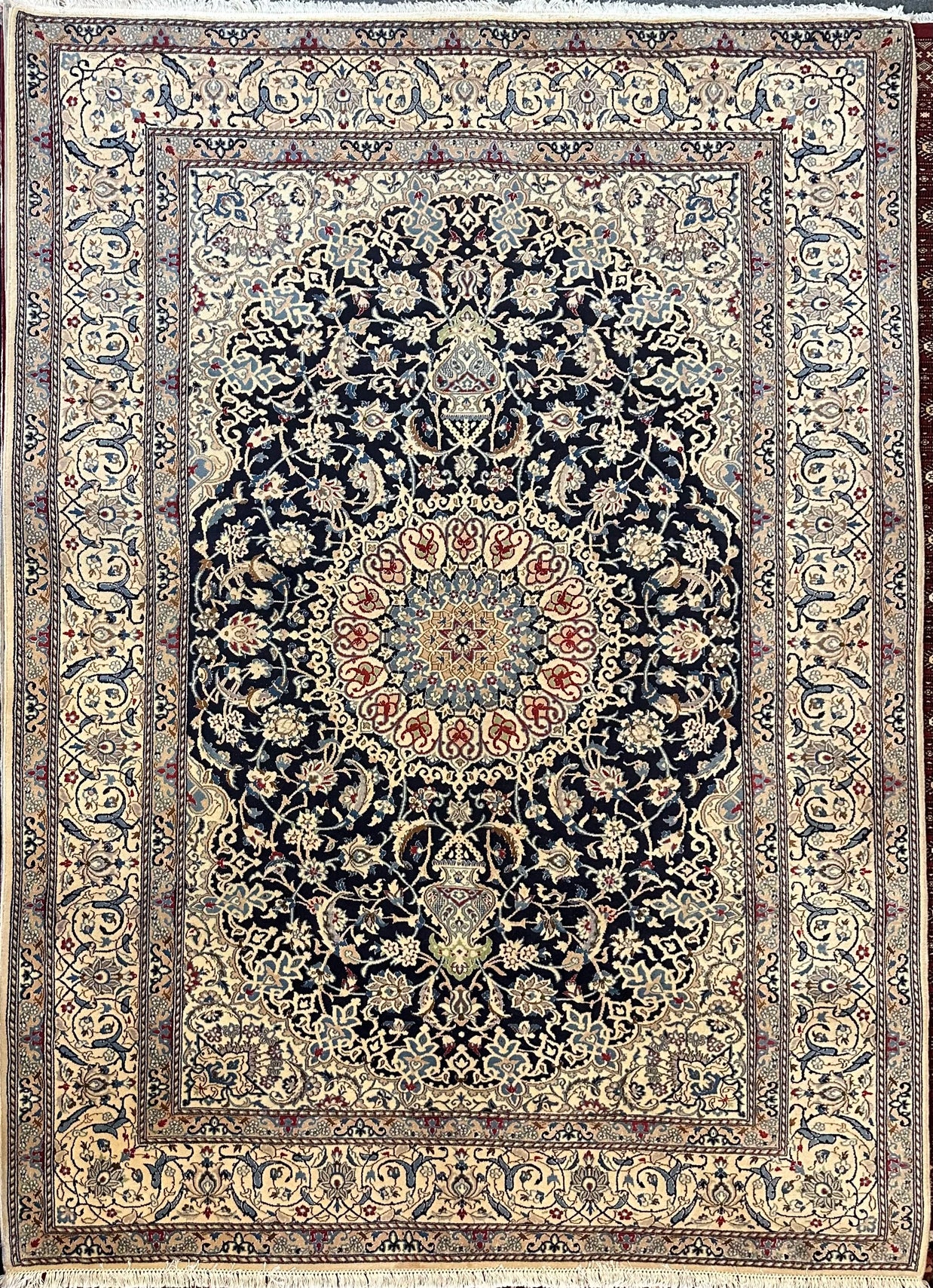 Persian Nain Pure Wool Hand Knotted 305cm X225cm