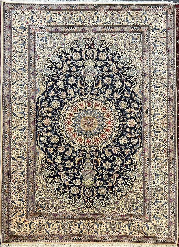 Persian Nain Pure Wool Hand Knotted 305cm X225cm