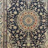Persian Nain Pure Wool Hand Knotted 305cm X225cm
