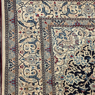 Persian Nain Pure Wool Hand Knotted 305cm X225cm