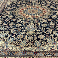 Persian Nain Pure Wool Hand Knotted 305cm X225cm