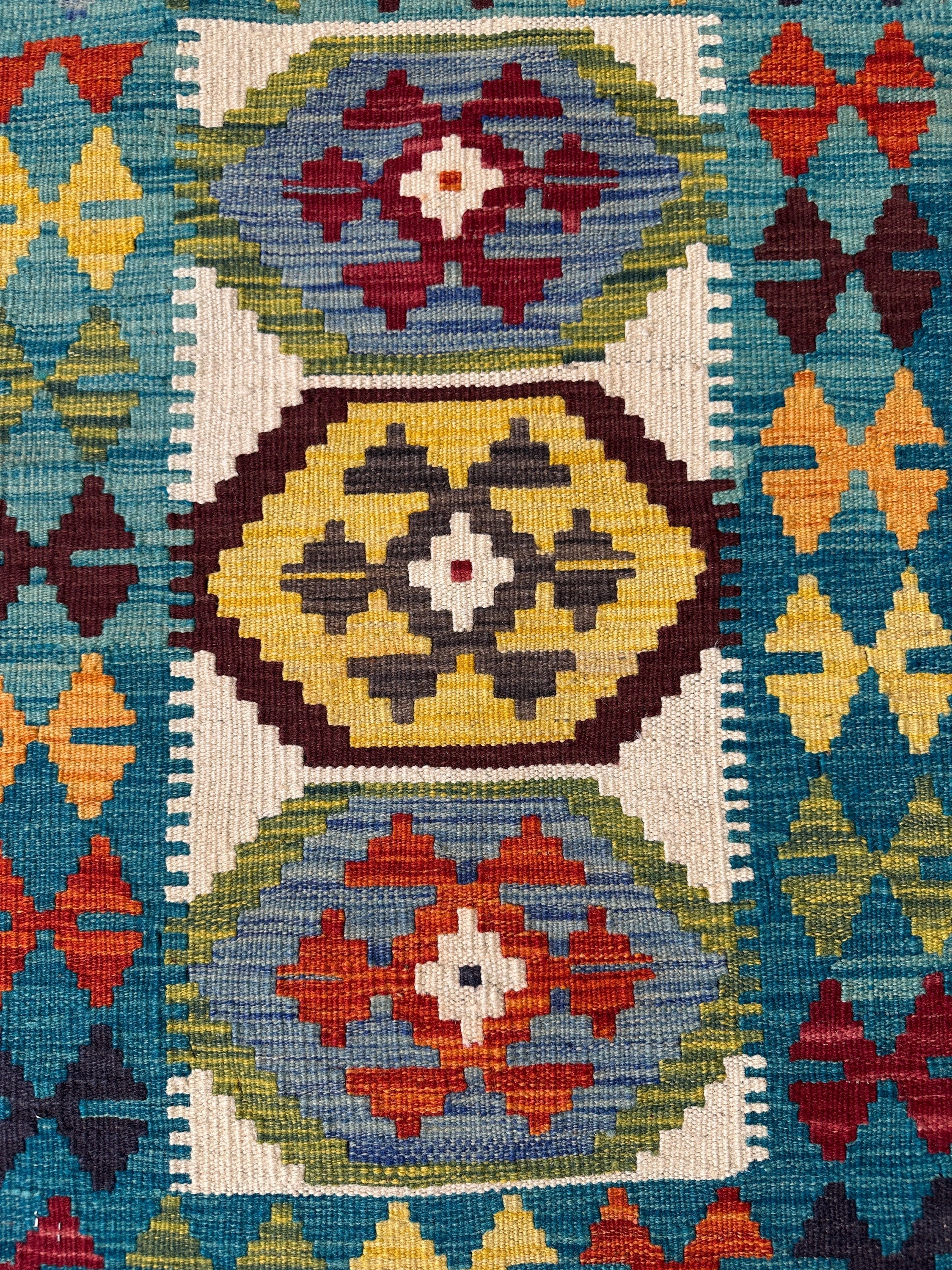 Chobi Kilim Rug - 91 cm x 61 cm