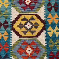 Chobi Kilim Rug - 91 cm x 61 cm