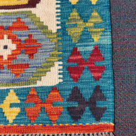 Chobi Kilim Rug - 91 cm x 61 cm