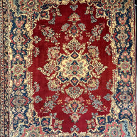 Persian Yazd Pure Wool Hand Knotted Rug 360cm X 245cm