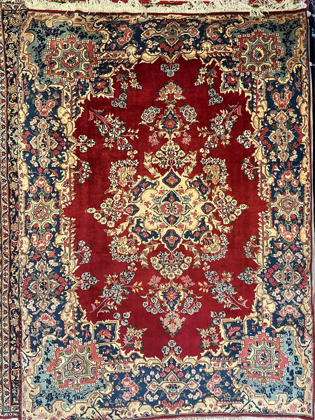 Persian Yazd Pure Wool Hand Knotted Rug 360cm X 245cm