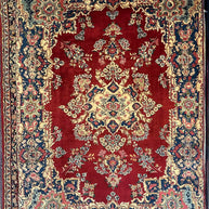 Persian Yazd Pure Wool Hand Knotted Rug 360cm X 245cm