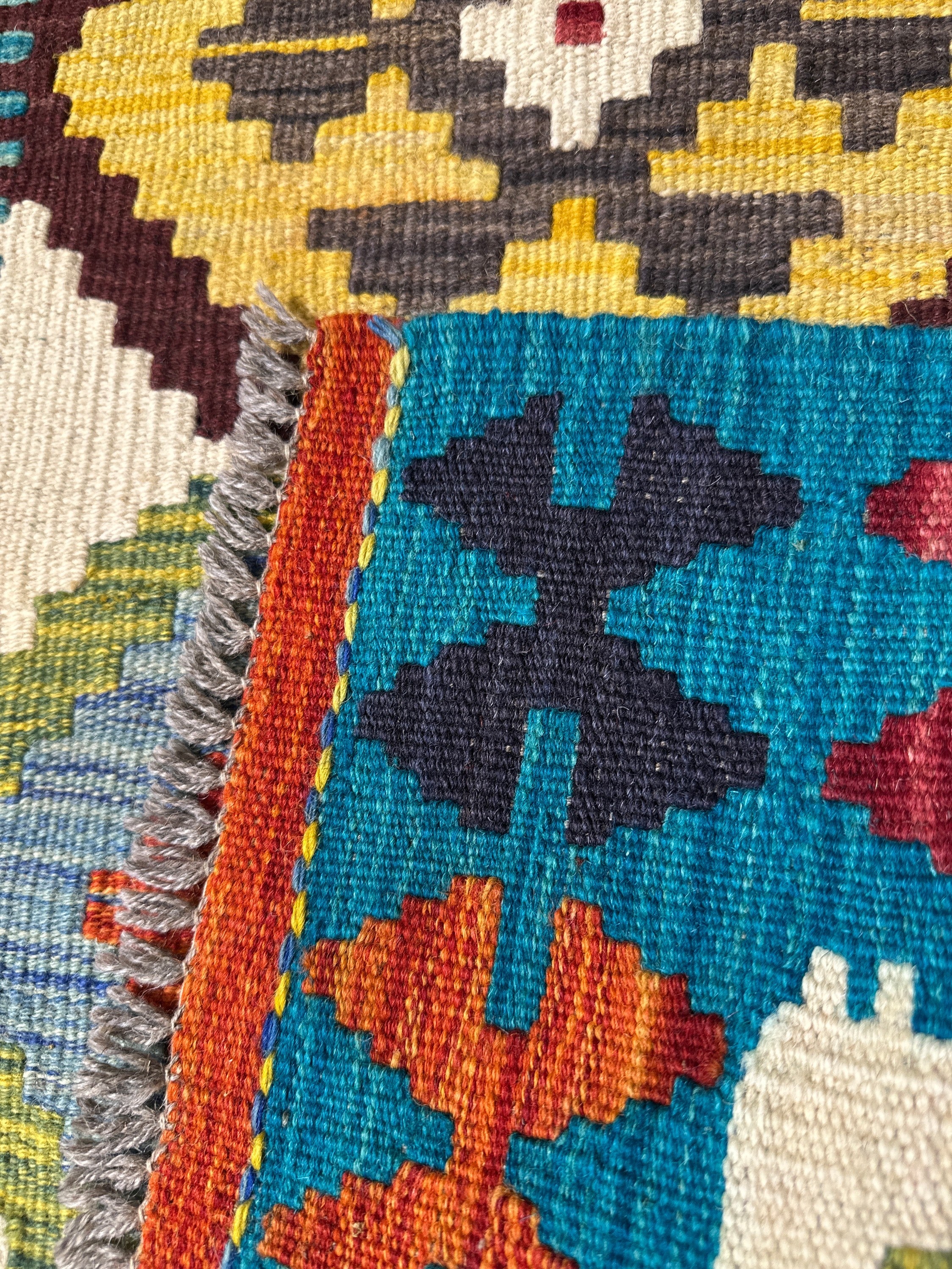 Chobi Kilim Rug - 91 cm x 61 cm