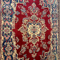 Persian Yazd Pure Wool Hand Knotted Rug 360cm X 245cm