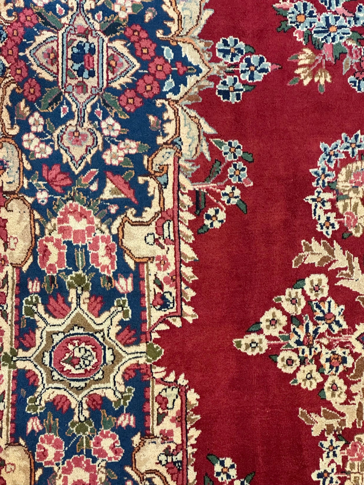 Persian Yazd Pure Wool Hand Knotted Rug 360cm X 245cm