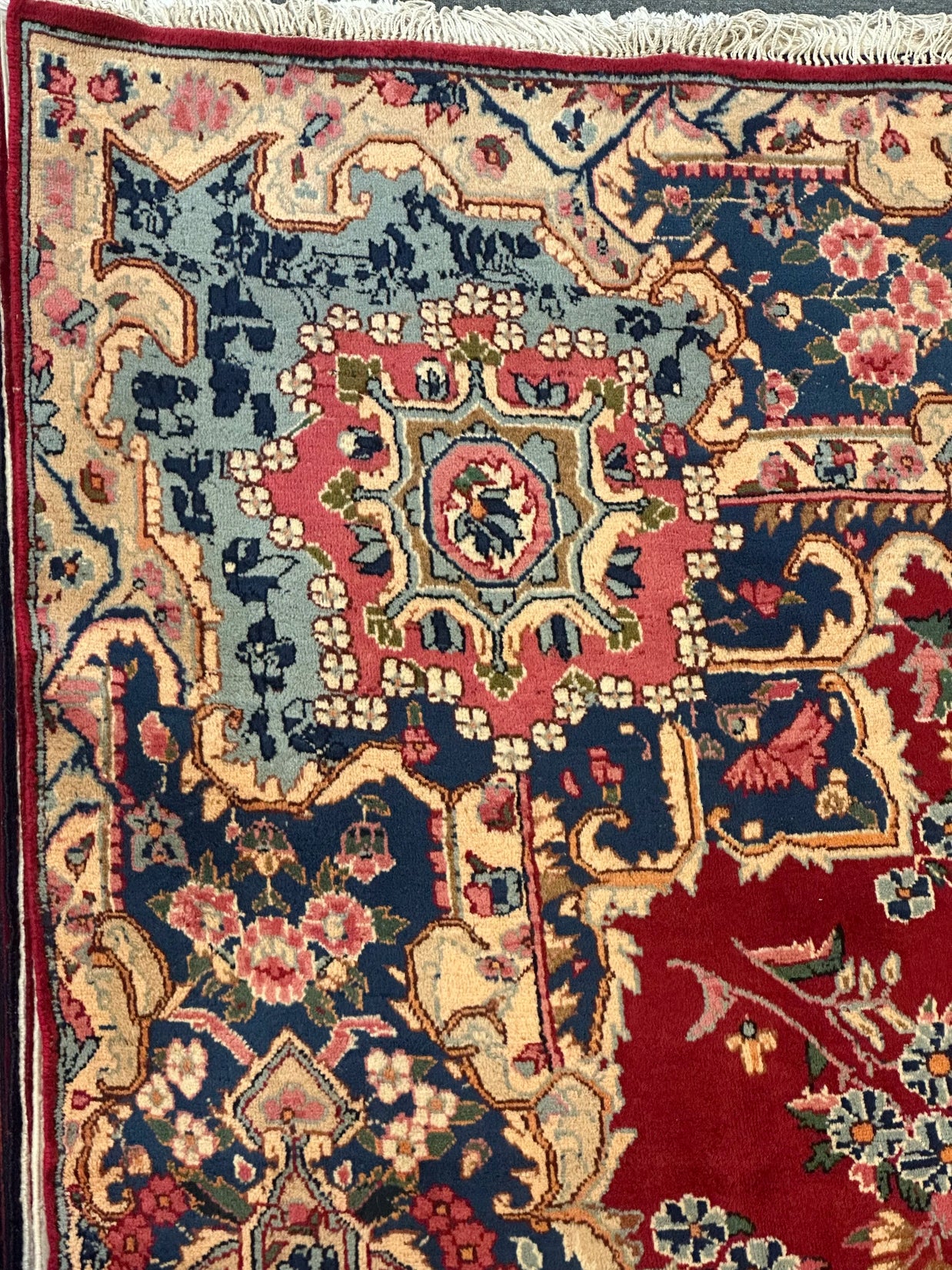 Persian Yazd Pure Wool Hand Knotted Rug 360cm X 245cm