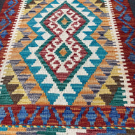 Chobi Kilim Rug - 83 cm x 64 cm