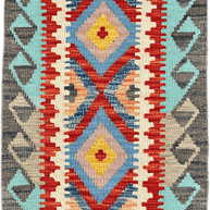 Chobi Kilim Rug - 96 cm x 56 cm