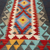 Chobi Kilim Rug - 96 cm x 56 cm