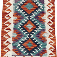 Chobi Kilim Rug - 85 cm x 58 cm