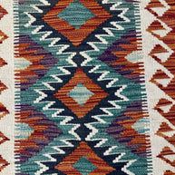 Chobi Kilim Rug - 85 cm x 58 cm