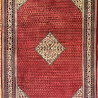 Persian Sarband Pure Wool Pile Hand Knotted Rug 330cm X 225cm