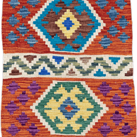 Chobi Kilim Rug - 91 cm x 60 cm