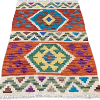 Chobi Kilim Rug - 91 cm x 60 cm